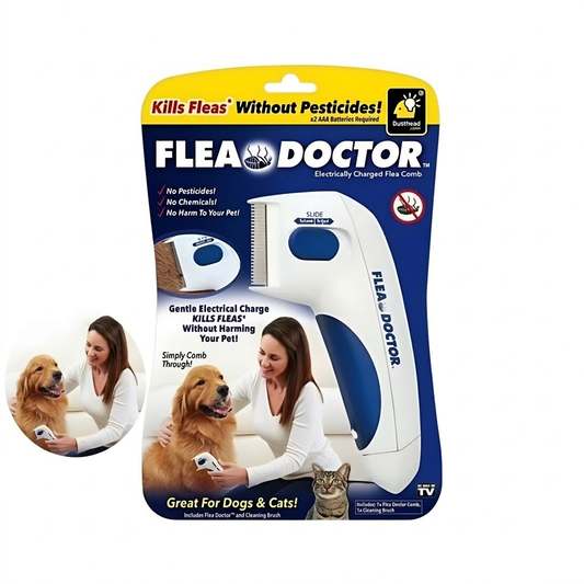 FLEA DOCTOR - Peine Antipulgas Eléctrico