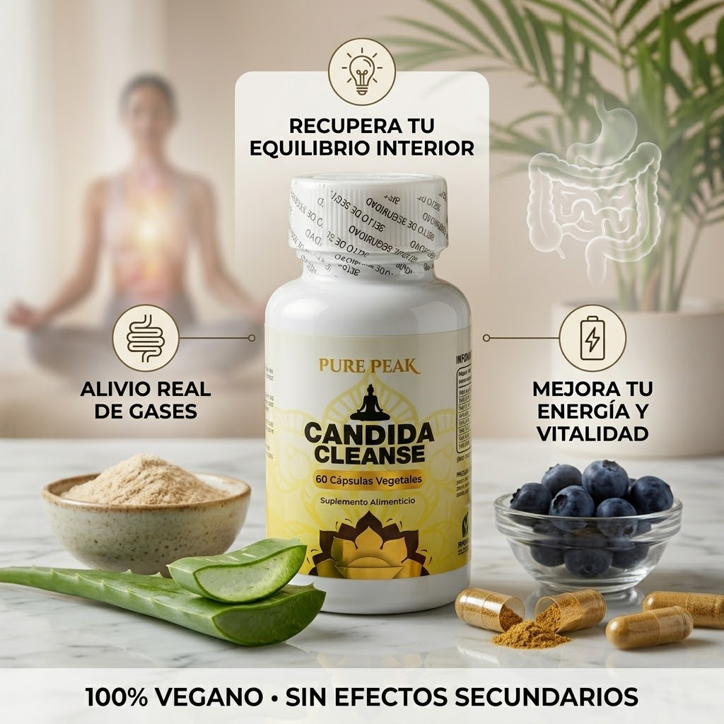 Pure Peak Candida Cleanse: Siente un Alivio Real y Recupera tu Equilibrio Intestinal