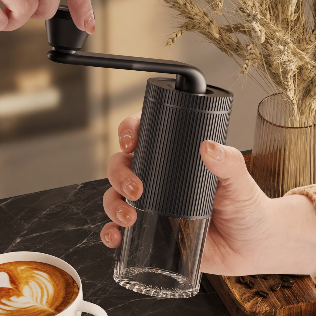 Molinillo Manual de Café Premium – Molienda Fresca y Precisa en Cualquier Lugar