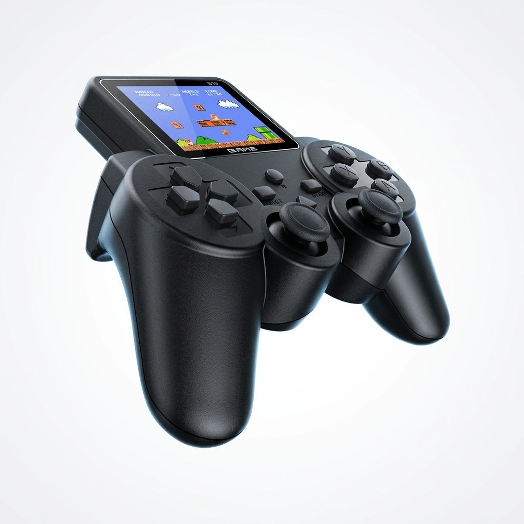Consola Portátil S10 Retro – 520 Juegos Clásicos Incluidos, Pantalla 2.4" HD + Salida TV AV | ¡Nostalgia al Instante!
