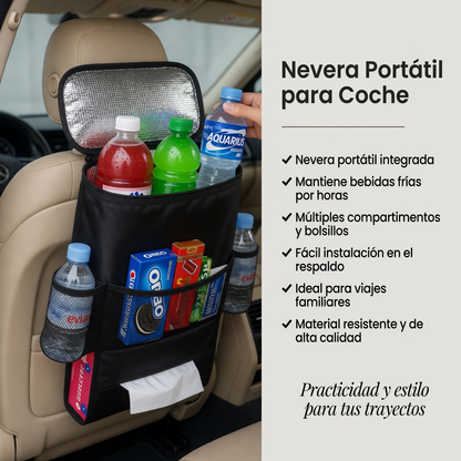 Organizador Térmico para Auto – Frío o Calor en tus Viajes