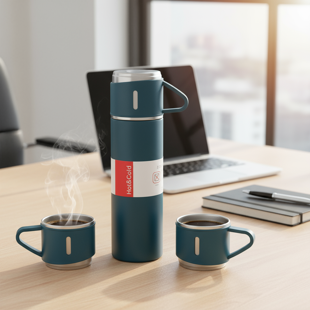 Vaso Térmico en Oficina