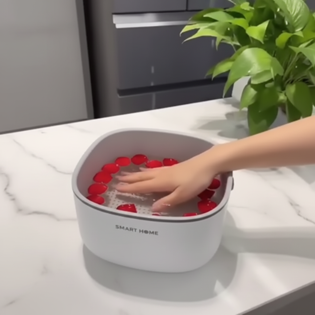 Lavadora Ultrasónica de Verduras Smart Home - Limpieza Profunda