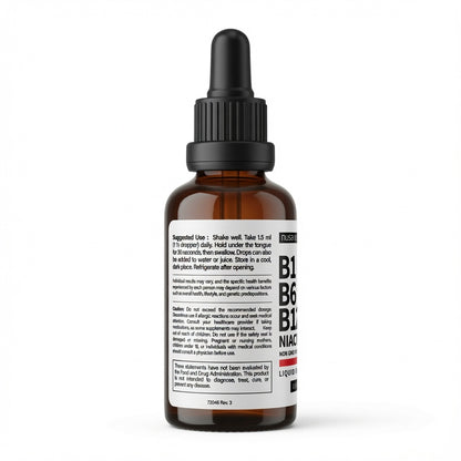 Gotas Líquidas de Vitamina B12 5000 mcg – Energía, Enfoque y Bienestar Total